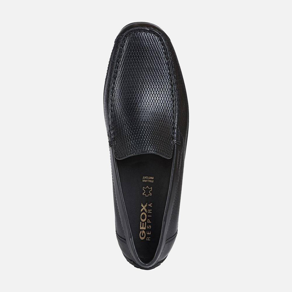Geox Erkek Loafers Siyah - Moner - NUI-690375